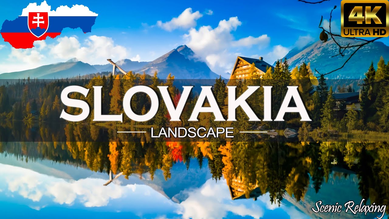 FLYING OVER SLOVENIA (4K UHD) | Relaxing Music Along With Beautiful Nature Videos - 4K Video HD