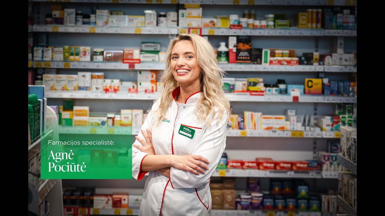 Ką reiškia vilkėti farmacijos specialisto chalatą? I Vaistininkė Agnė Pociūtė