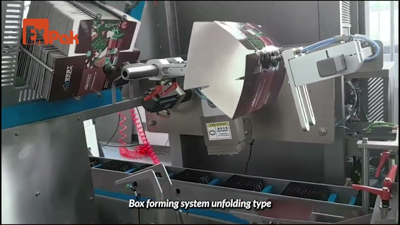 Auto Drip Coffee Bag Cartoning Machine, best solution to work with FUSO machine