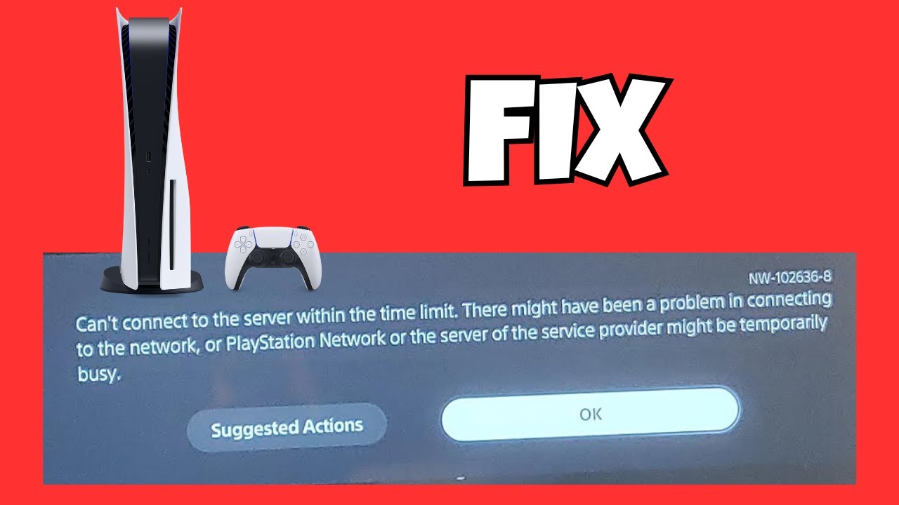 PS5 Error NW-102636-8 FIXED! Easy Steps to Solve Network Issues