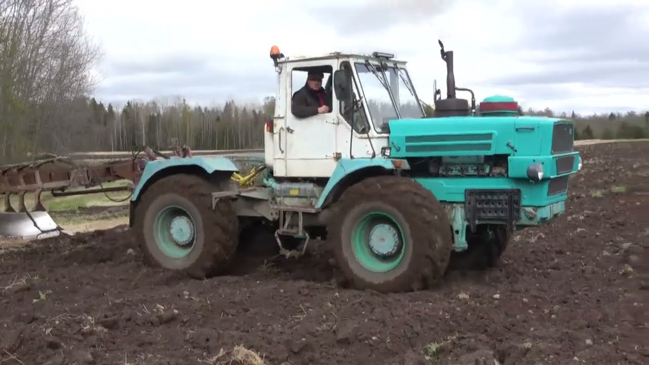 HTZ T-150K (1977) + Kverneland S