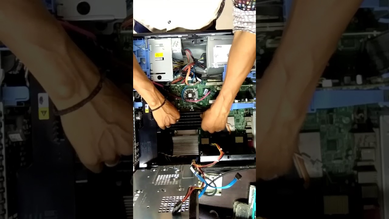How to remove Dell precision T5500 hard drive.ram