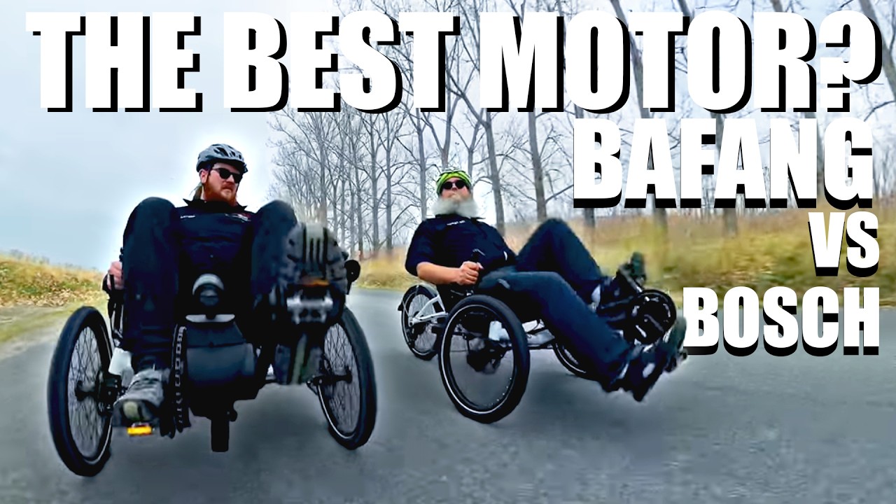 Сравнение электроприводов Bosch и Bafang на новом Catrike All Road