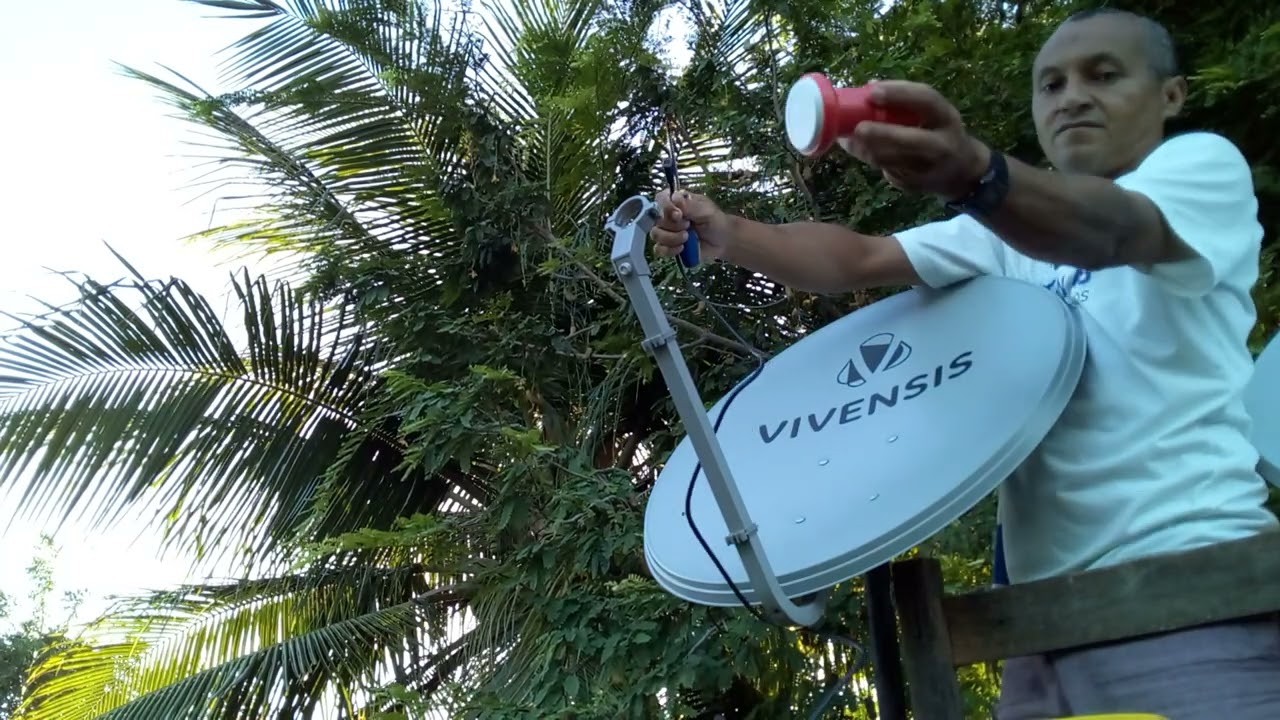 Comparado a qualidade de db nos lnb simples da greatek century antena de 60cm