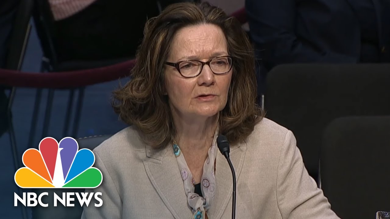 CIA Director Nominee Gina Haspel: &lsquo;I Don&rsquo;t Believe That Torture Works&rsquo; | NBC News