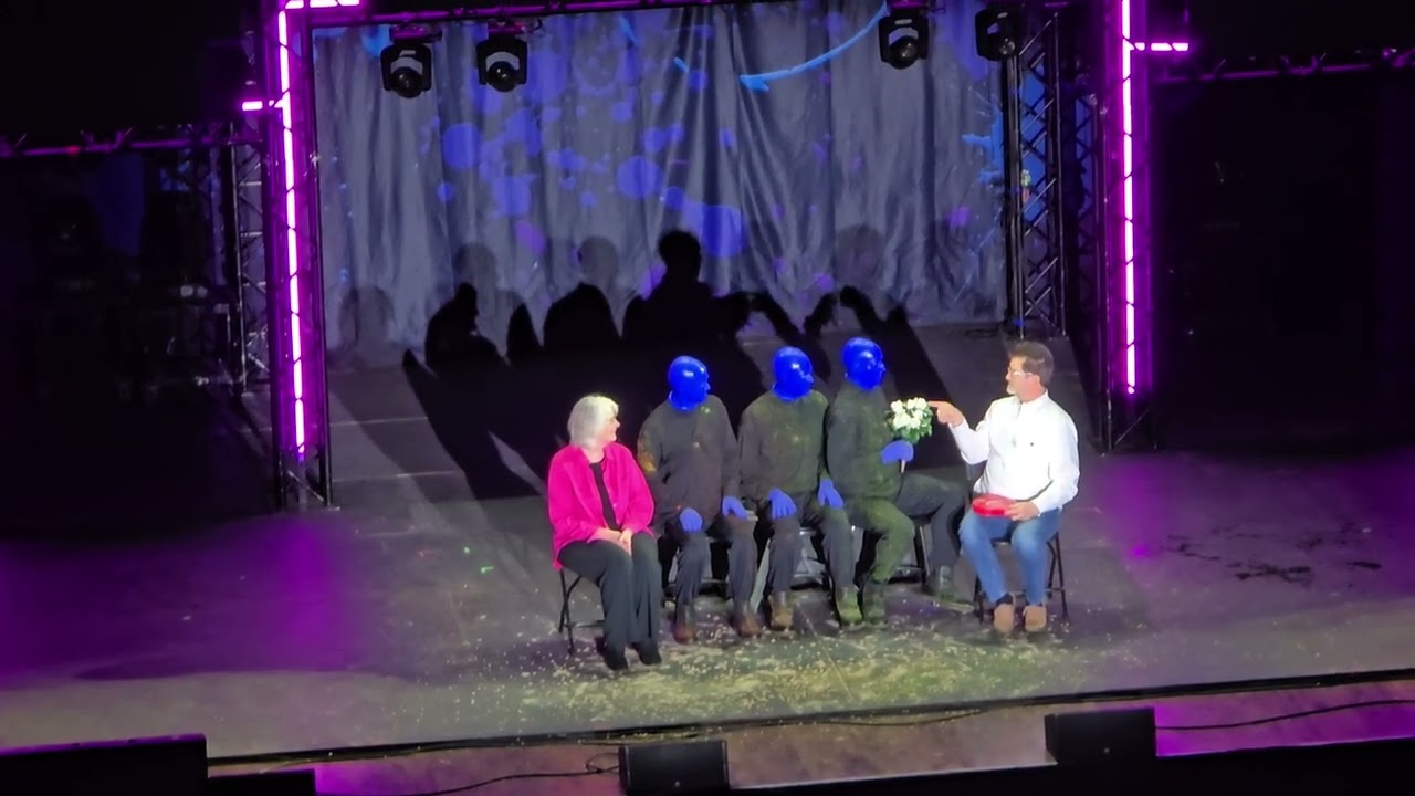 Blue men group....в Миннеаполисе 