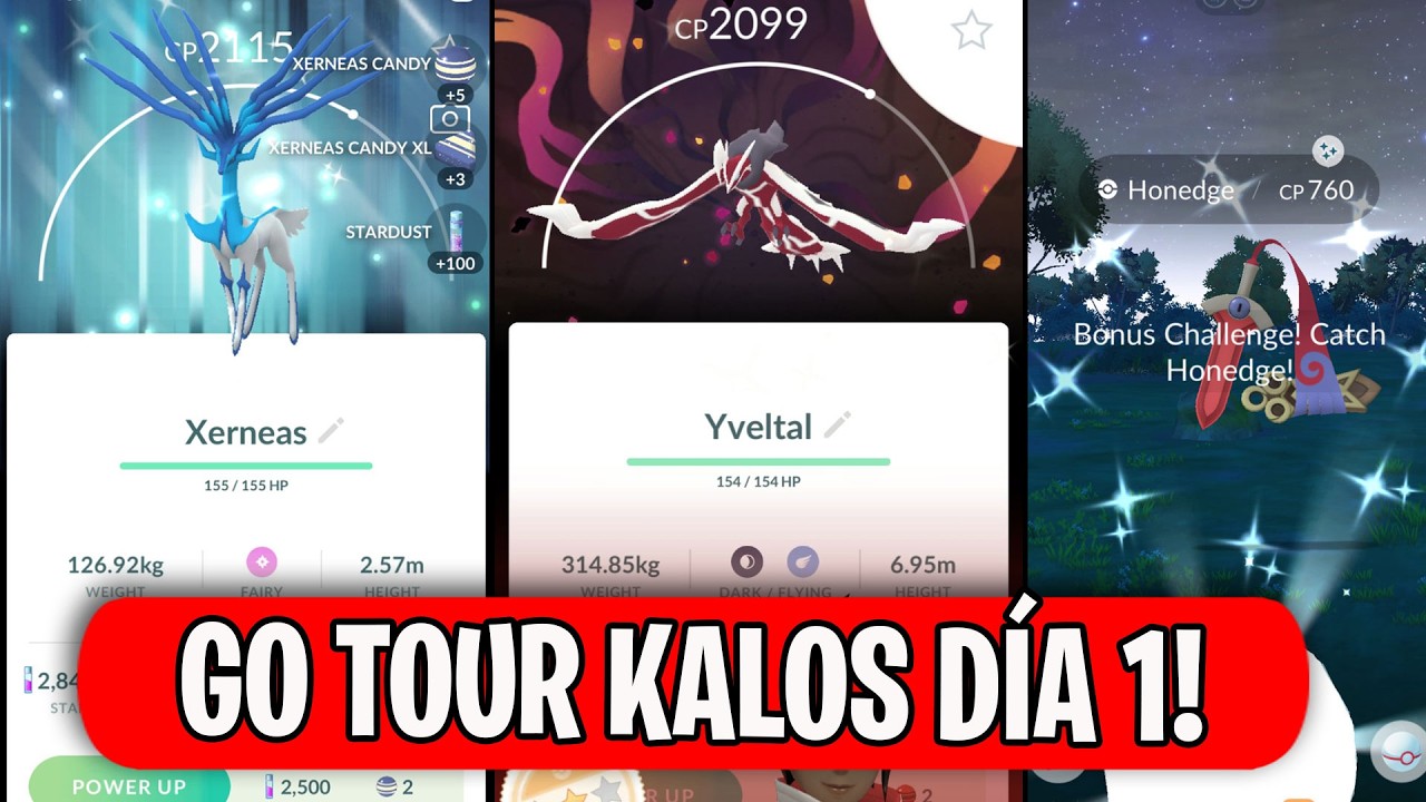 GO TOUR KALOS D&Iacute;A 1 EN POK&Eacute;MON GO! [DAVIDPETIT]