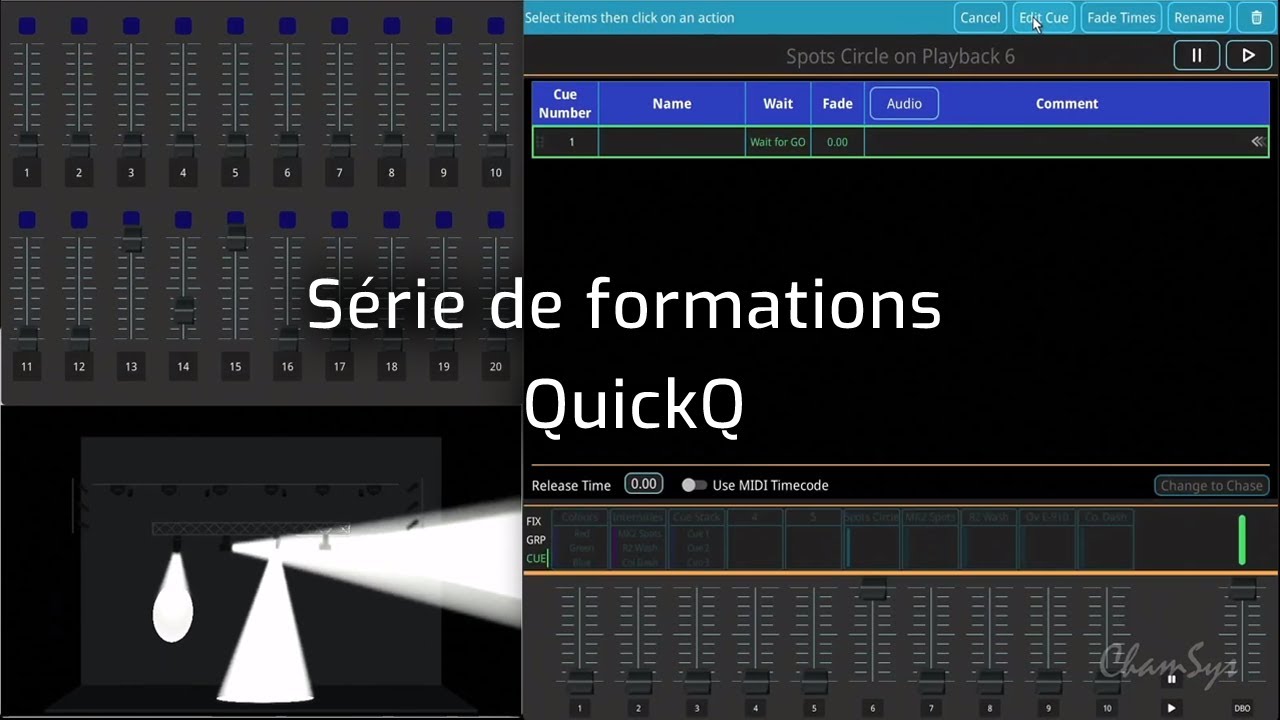 Formation de base QuickQ : Introduction à l'Interface