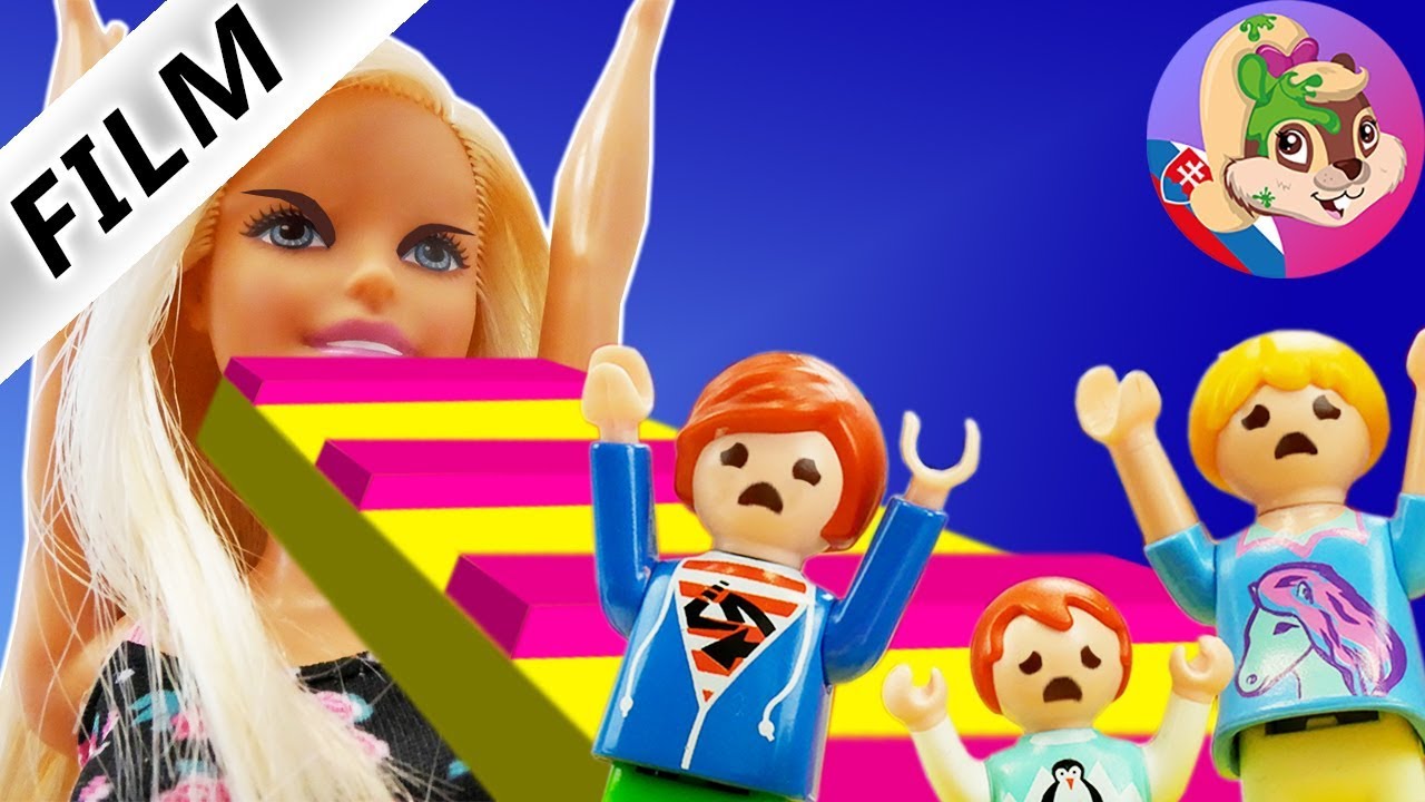 Playmobil po slovensky | ÚNIK z BARBIE VILY! Julián zachráni sestry & kamarátky! | Detský seriál