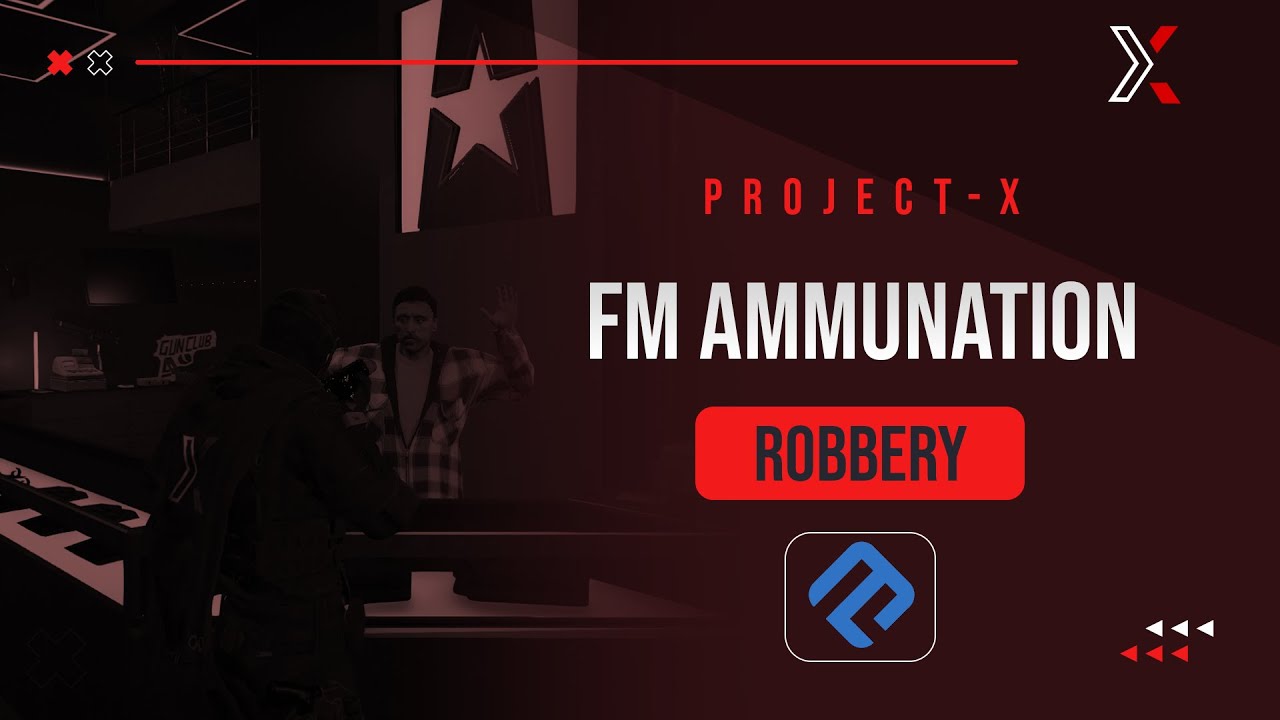 FiveM FM Ammunation Robbery | 2 Approaches | Tier Based Loot  | - QB | QBOX | ESX | Custom