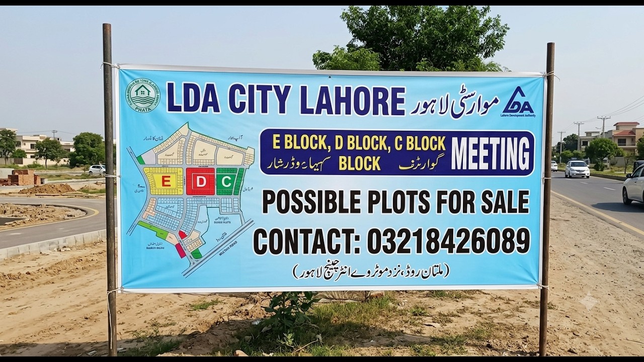 Lda City Lahore PROPERTY DONT BUY PLOTS FOR SALE