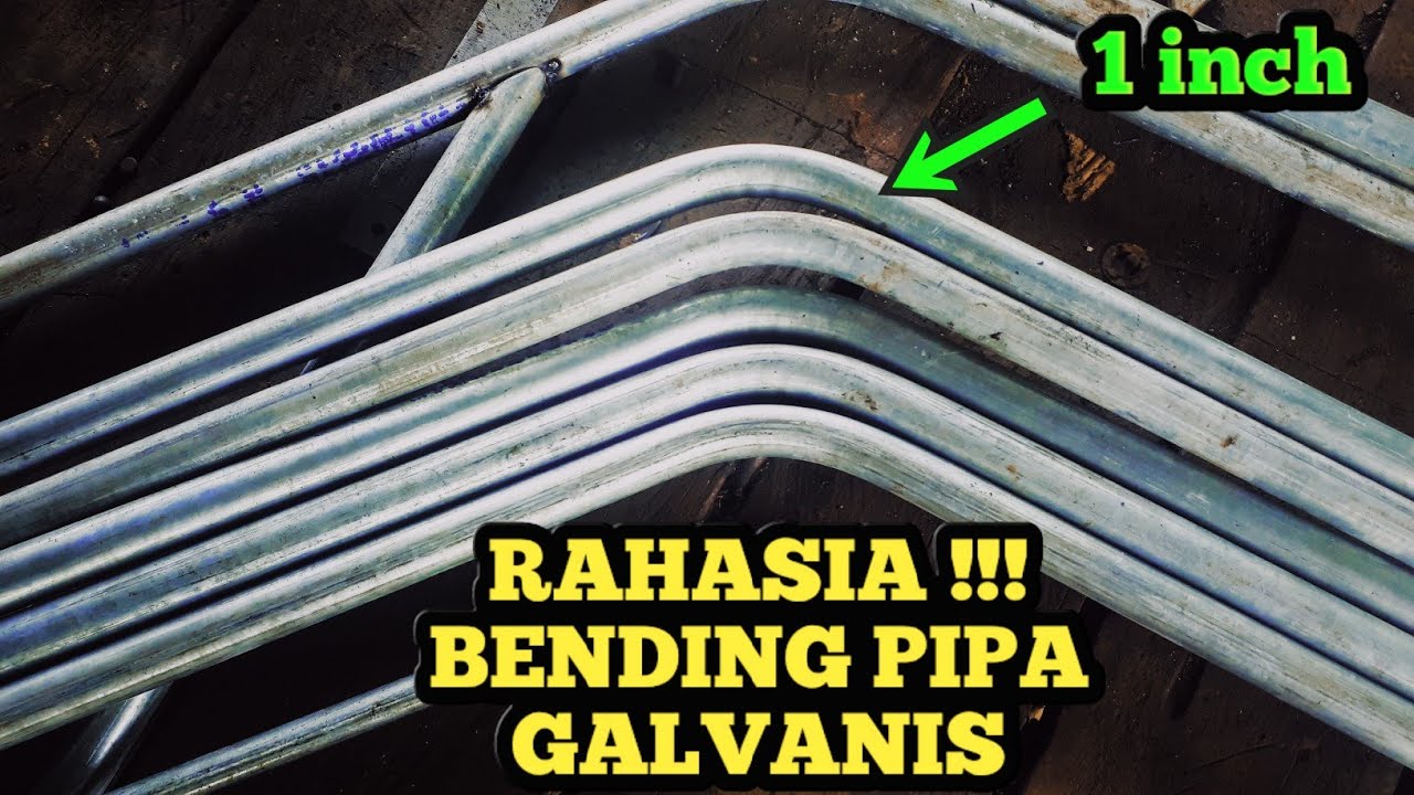 BENDING Manual PIPA 1 Inchi dengan Alat yg Sederhana