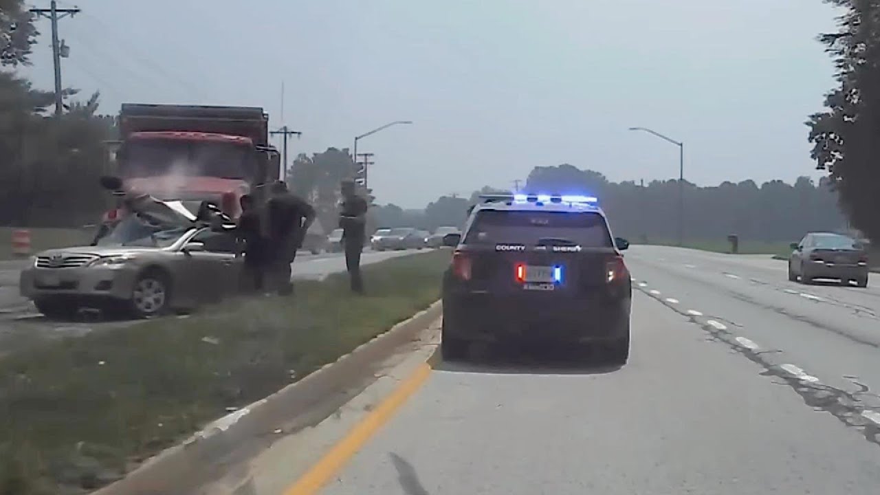 SHOCKING: Police Chase Ends in Fatal Dump Truck Collision