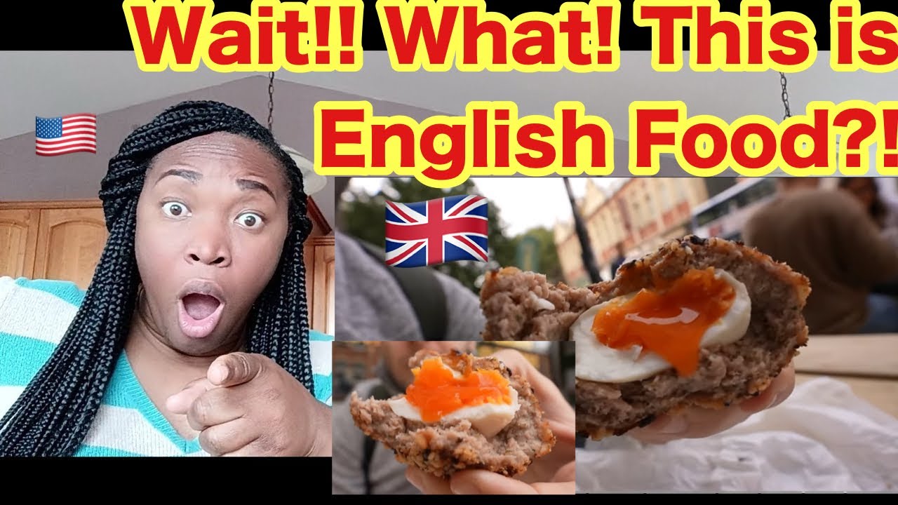 American Reacts to Top 10 FINEST English Street Foods!