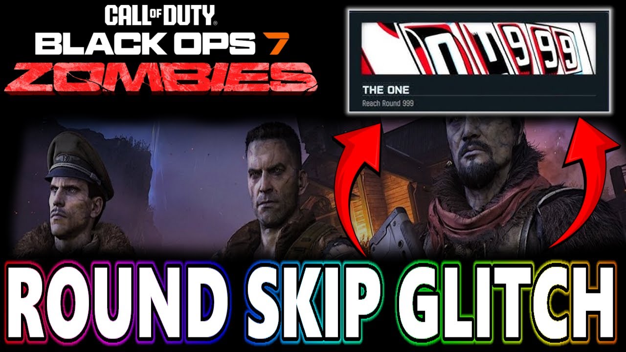 Black Ops 7 Zombies; TRUE ROUND SKIP GLITCH! ROUND 999 CALLING CARD GLITCH - BO7 Zombies Glitches