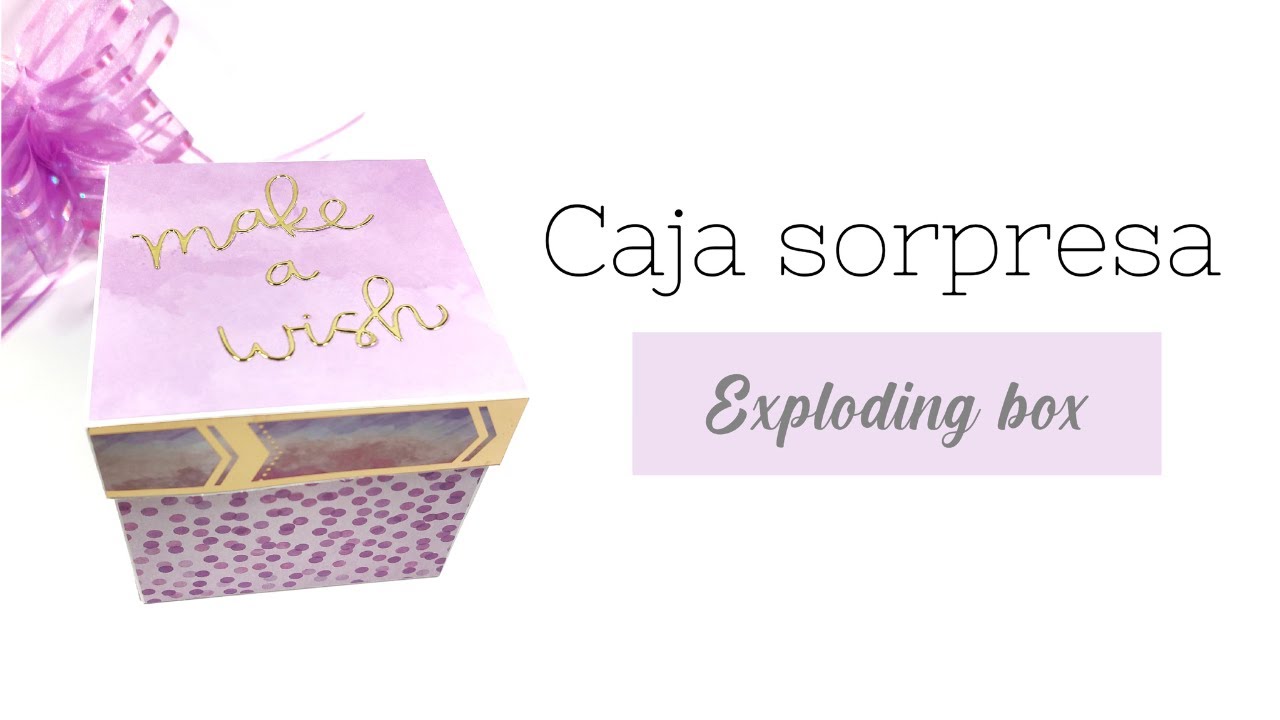 Caja Sorpresa de cumpleaños 