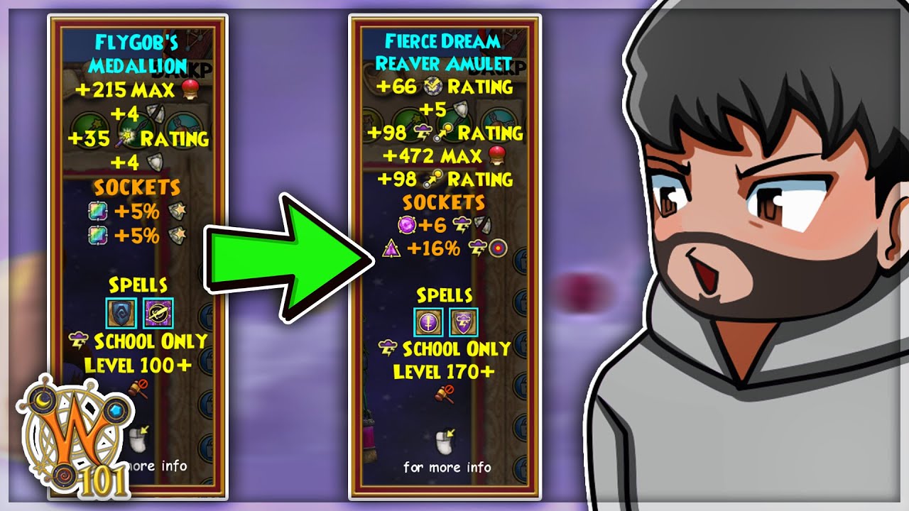 The Amulet Power Creep In Wizard101..