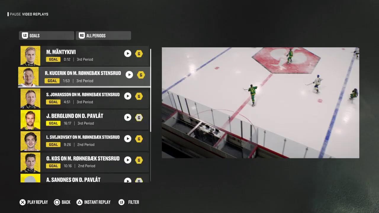 NHL26  Champions Cup #10  4tour  Ilves Tampere - Storhamar Ishockey Hamar