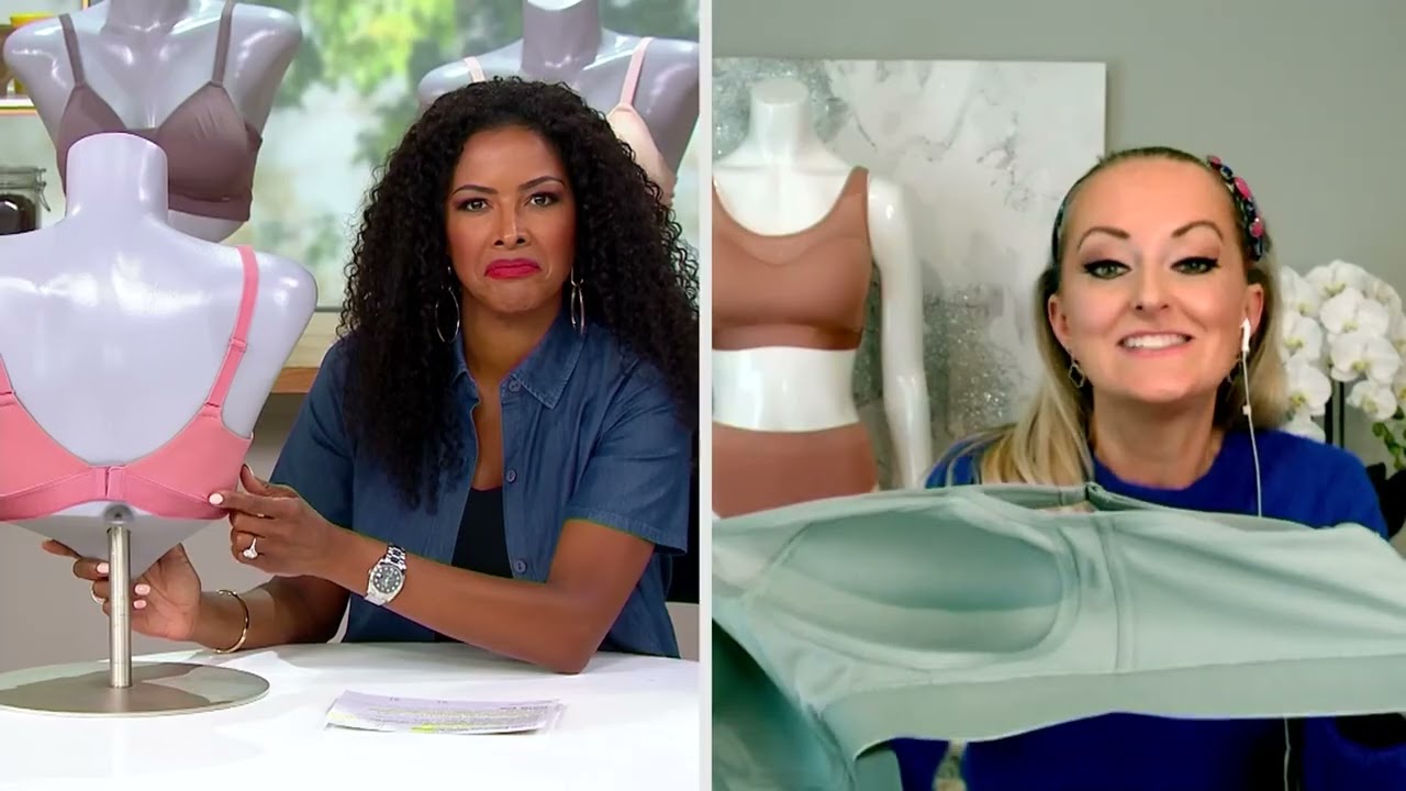 Breezies Air Effects Breathable Wirefree Support Bra on QVC