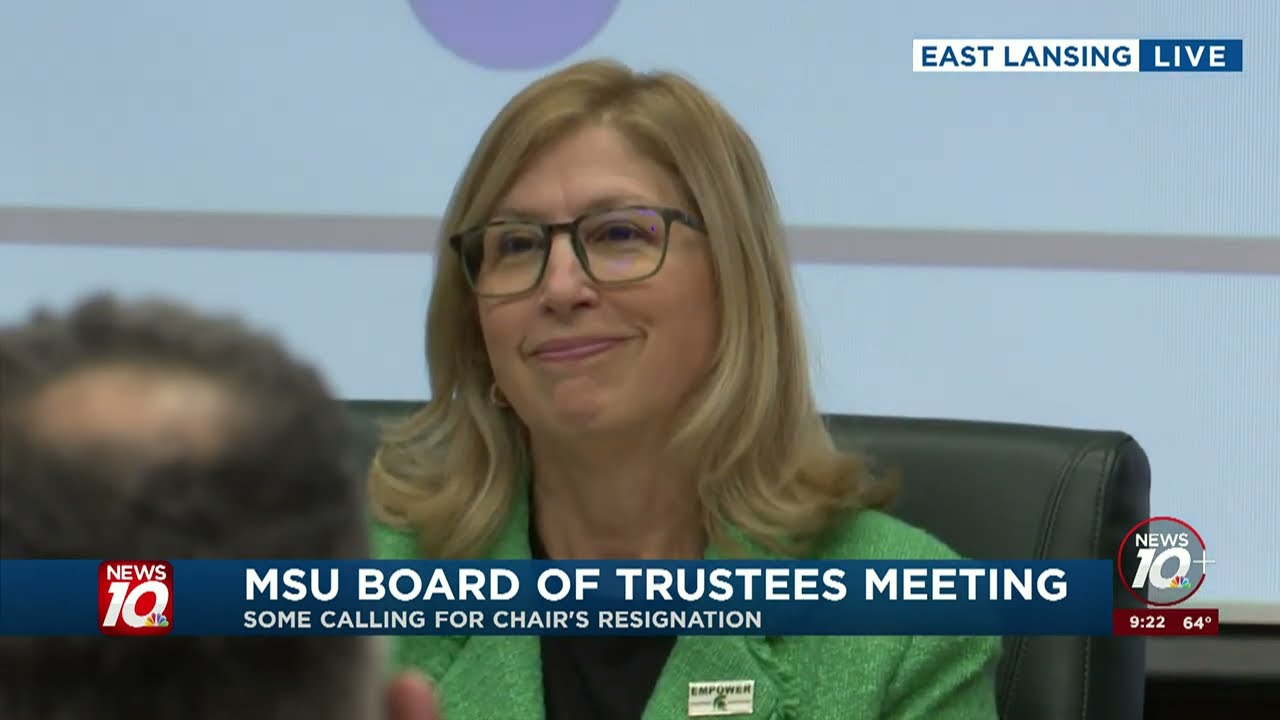 Michigan State University Board of Trustees meeting