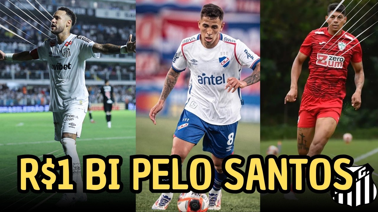 NEYMAR DECISIVO! SANTOS ANUNCIA OLIVA, FIFA LIBERA REFORÇOS E PROPOSTA DE R$1 BI AGITA O CLUBE!