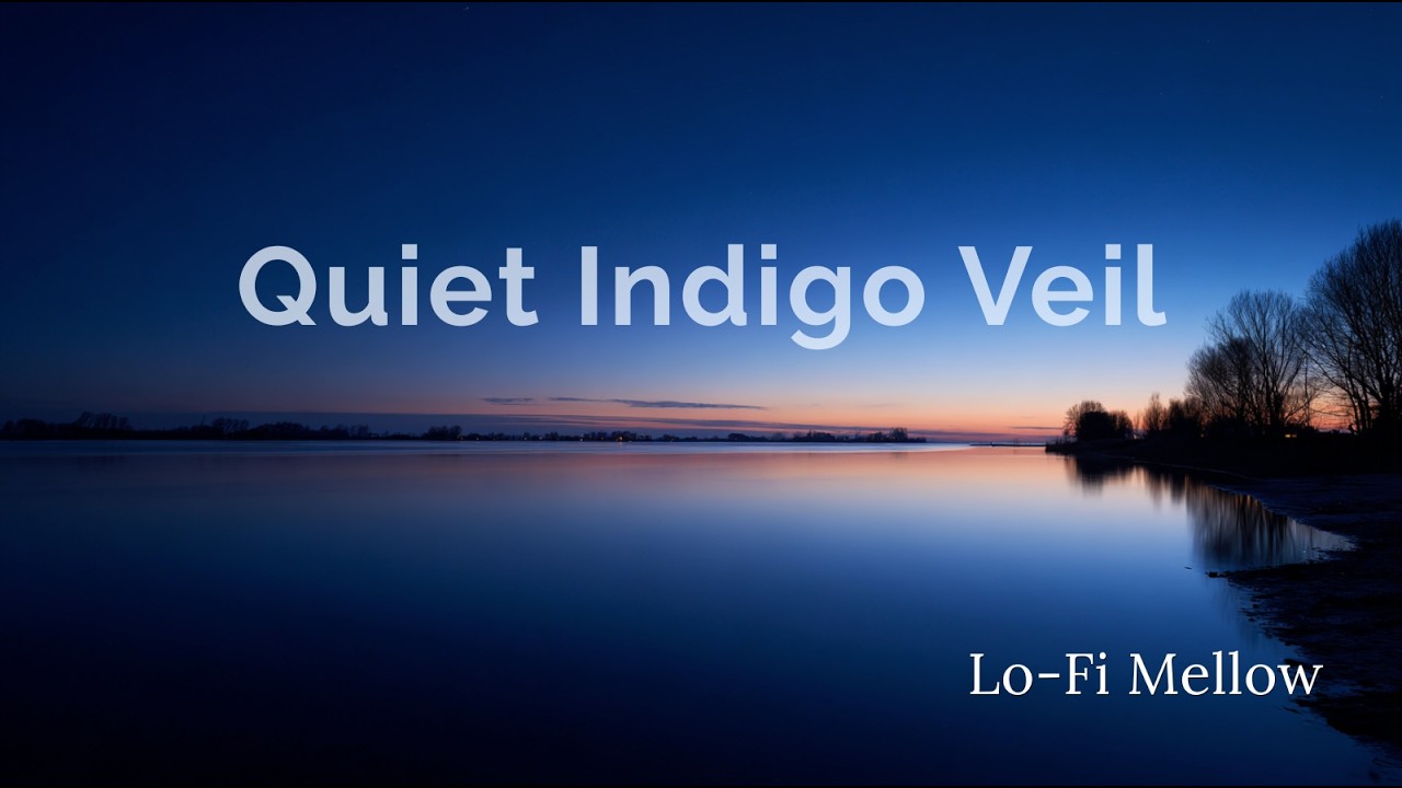 Lo-Fi Mellow — Quiet Indigo Veil | Calm Lo-Fi Background Music