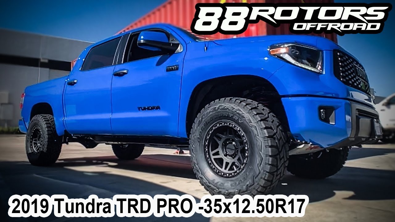 Tundra TRD Pro Voodoo Blue 2019 года, нарезанная за 35 долларов