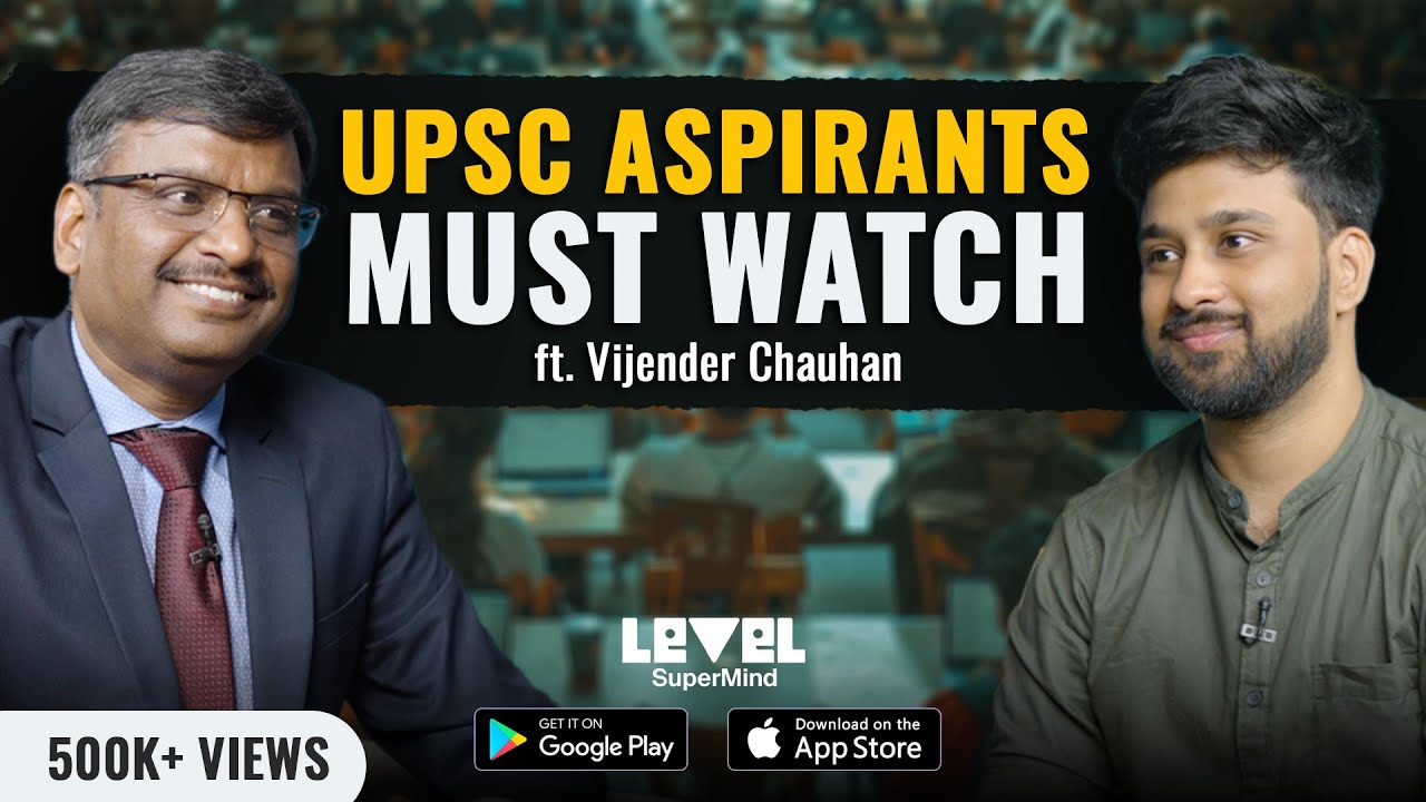 Vijender sir on reality of UPSC coaching's, Relationships and AI   | @PleaseSitDown Reveals All