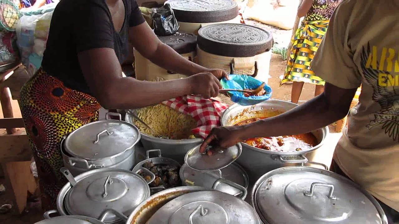 Horizon gastronomique à Togoville le jour du marché