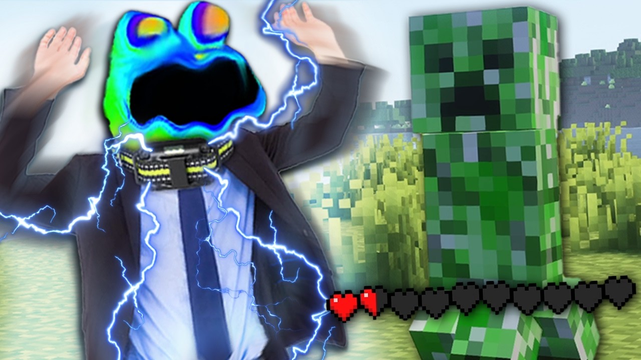 getting repeatedly electrocuted in minecraft