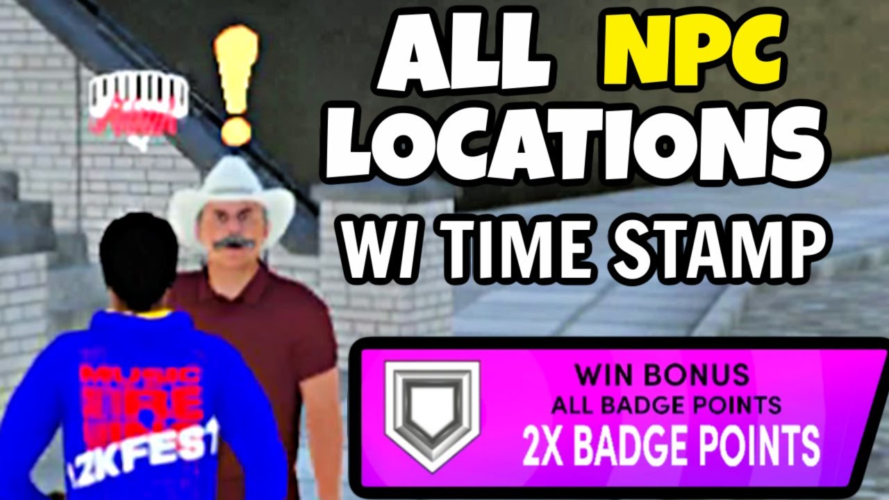 2K21 NEXT GEN ALL WAREHOUSE & NPC LOCATIONS FOR X2 BADGE PROGRESSION NBA 2K21