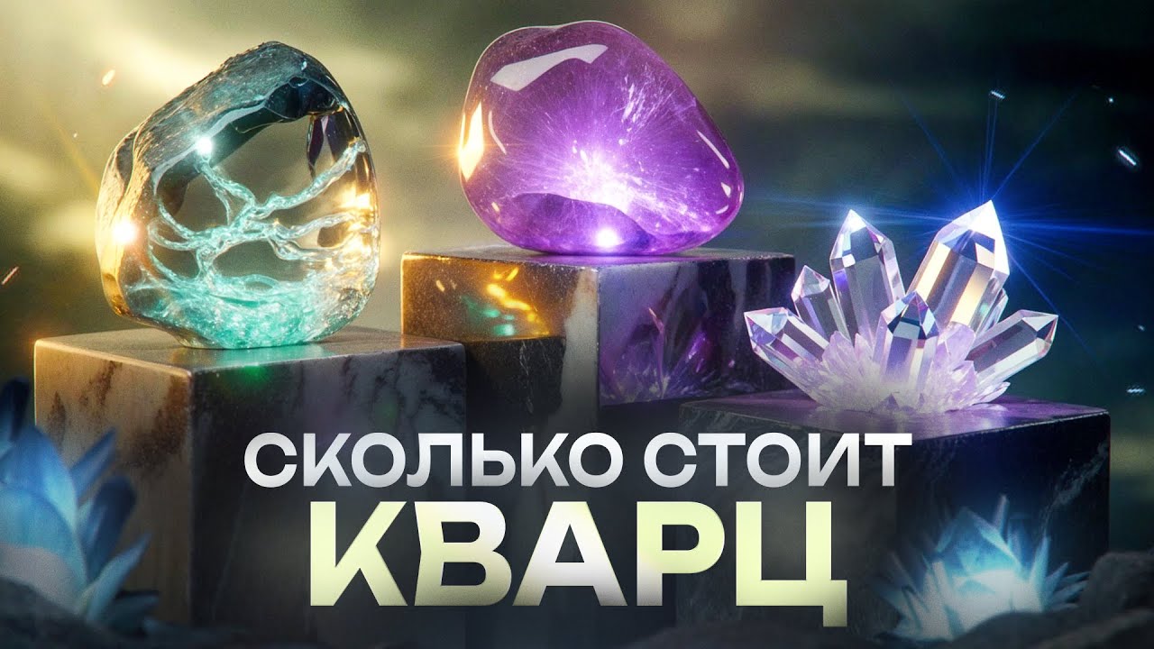 Все виды КВАРЦА: от 1$ до 1000$ &mdash; какой самый дорогой?