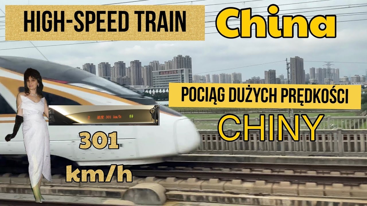 CHINA 2025. Jadę koleją dużych prędkości. Za oknem SZOK-TO SĄ CHINY. Dojeżdżam do SUZHOU odc.10, 4K