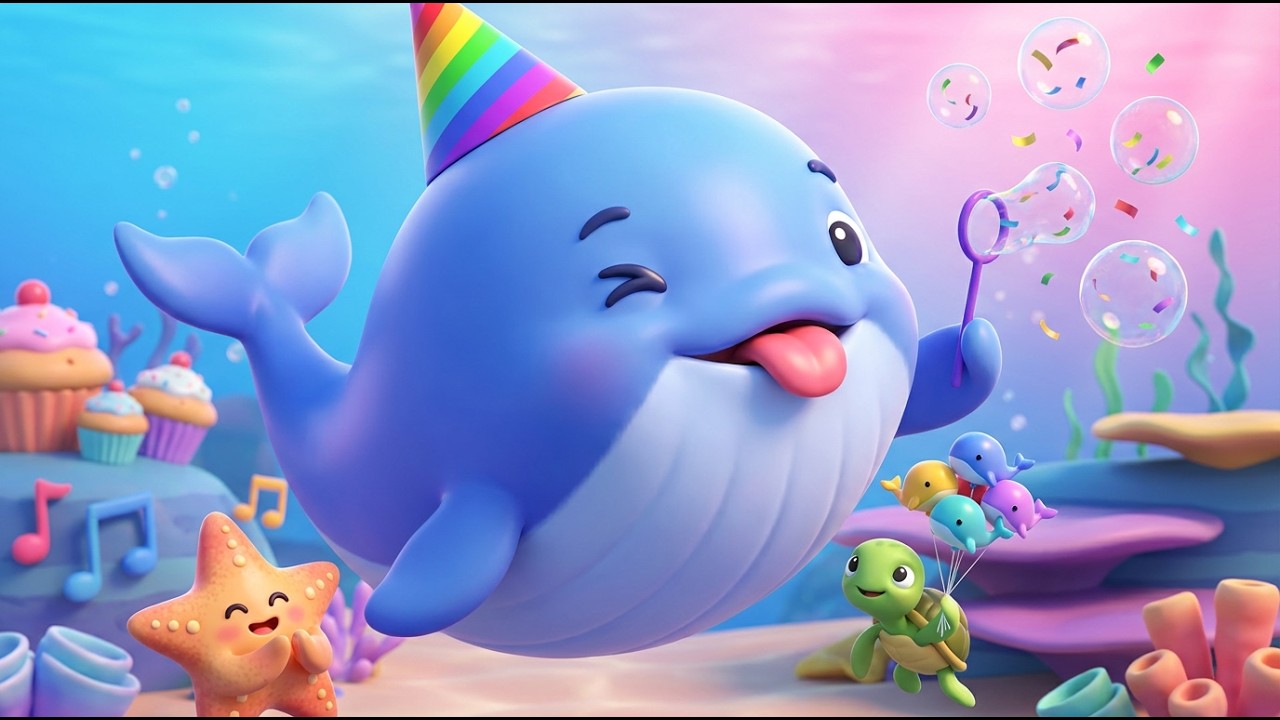 고래야 고래야 2🐳 | 귀여운 고래 동요 | 어린이 바다 노래 모음