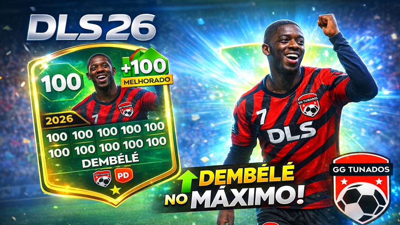 UPEI O DEMBELÉ E ELE ATINGIU 100!! - Modo Carreira DLS 26 #65