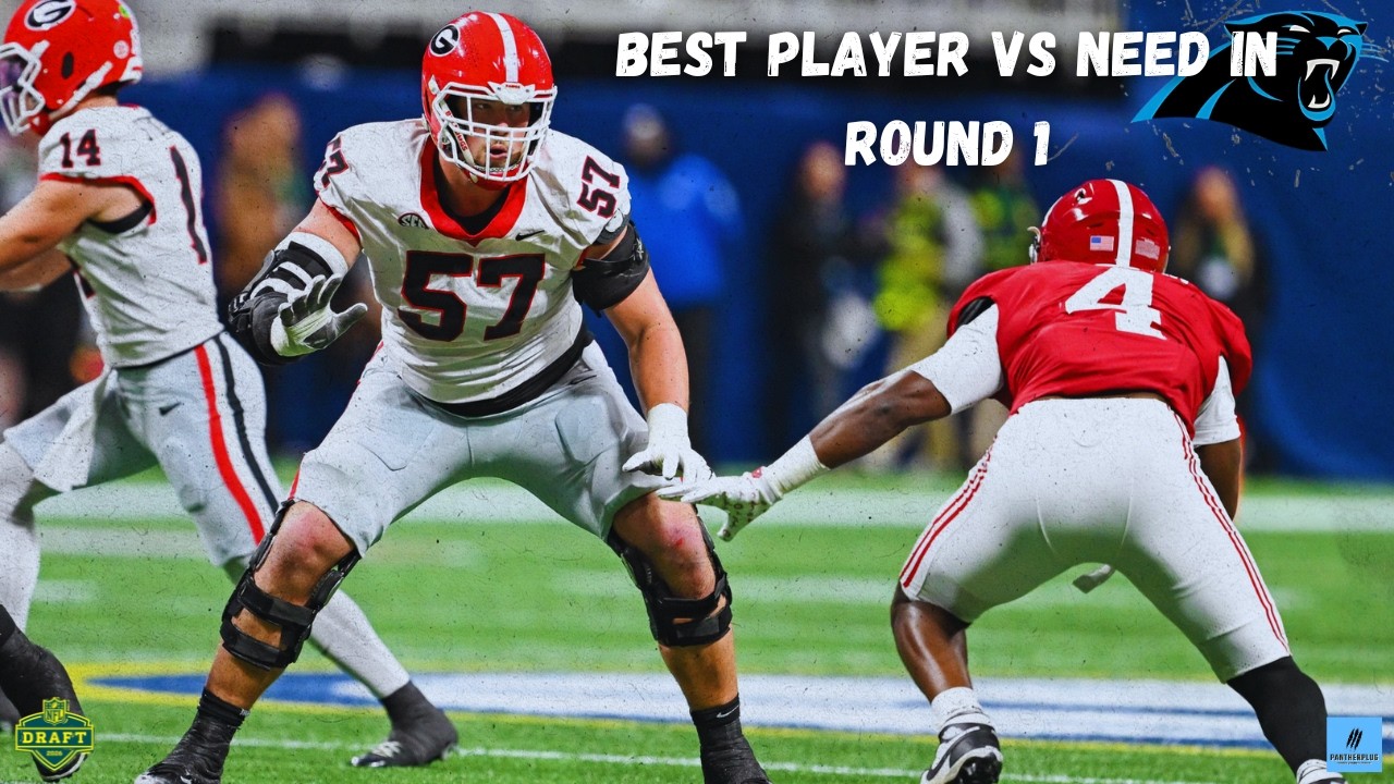 Why The Panthers Should go BEST PLAYER In Round 1 of the Draft…