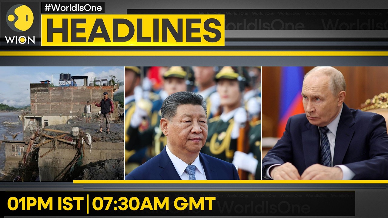 Tibet Dam Bursts, Nepal On Edge | Xi Chairs Tibet Rescue Operations Meeting | WION Headlines
