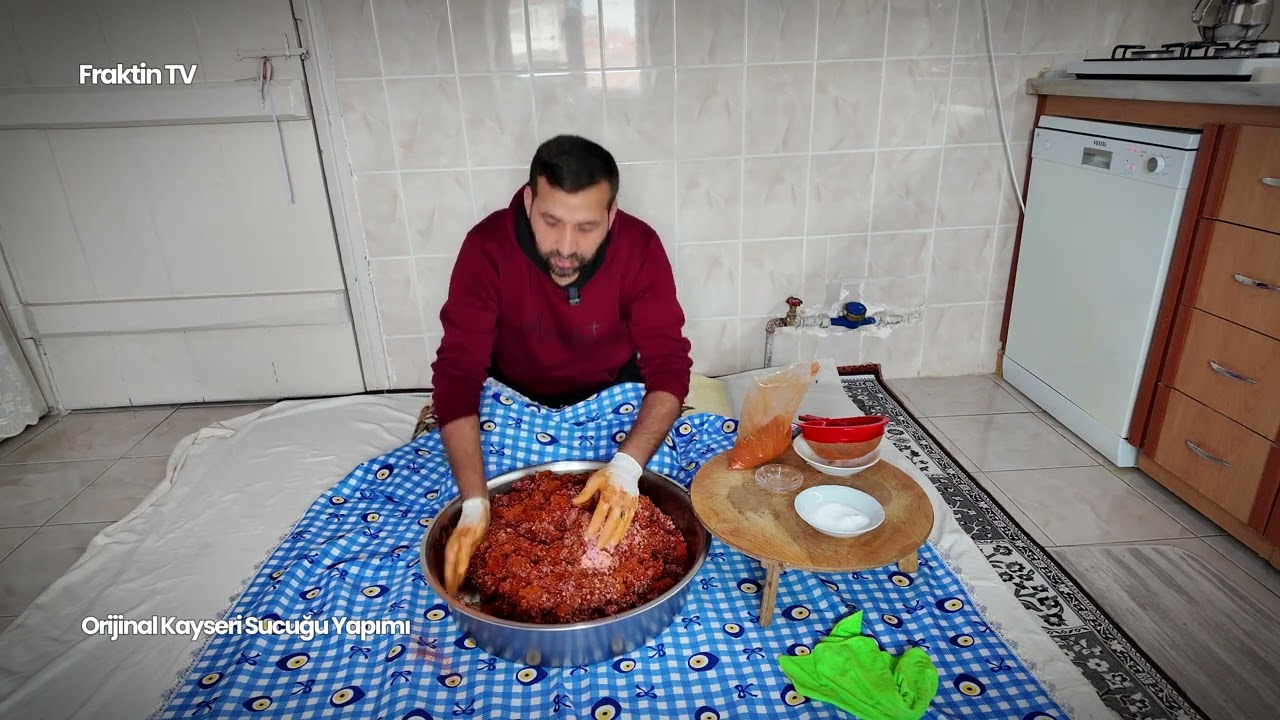 Orijinal Kayseri Sucuğu Tarifimiz(Ayrıntılı Açıklamalı)