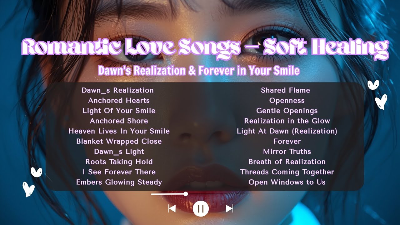 Romantic Love Songs – Soft Healing | Dawn's Realization & Forever in Your Smile