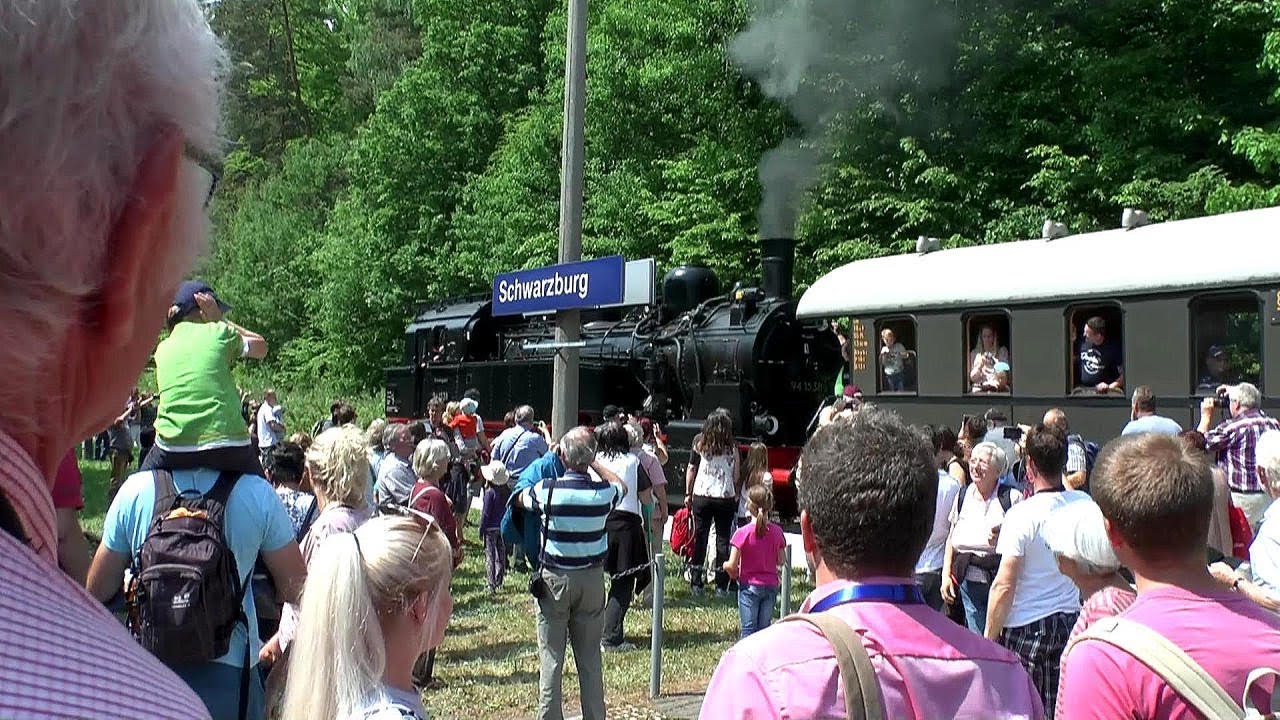 Dampfsonderfahrt 12 05 2018 - Schwarzburg-Katzhütte-Rottenbach