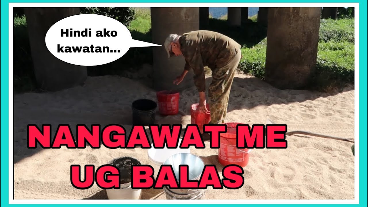 COLLECTING RIVER SAND UNDER THE MAIN HIGHWAY | atemilesdiary