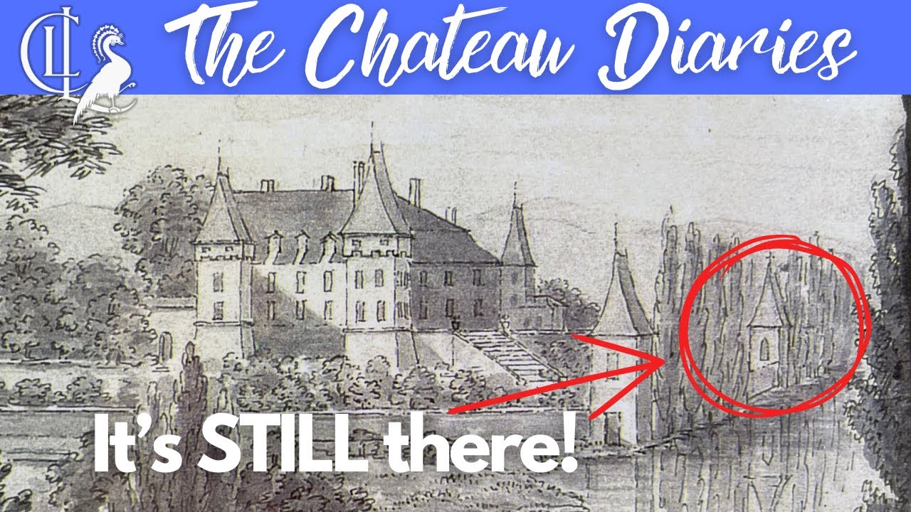 We Found the Base of the Chateau's Original Chapel Tower STILL INTACT! 😮