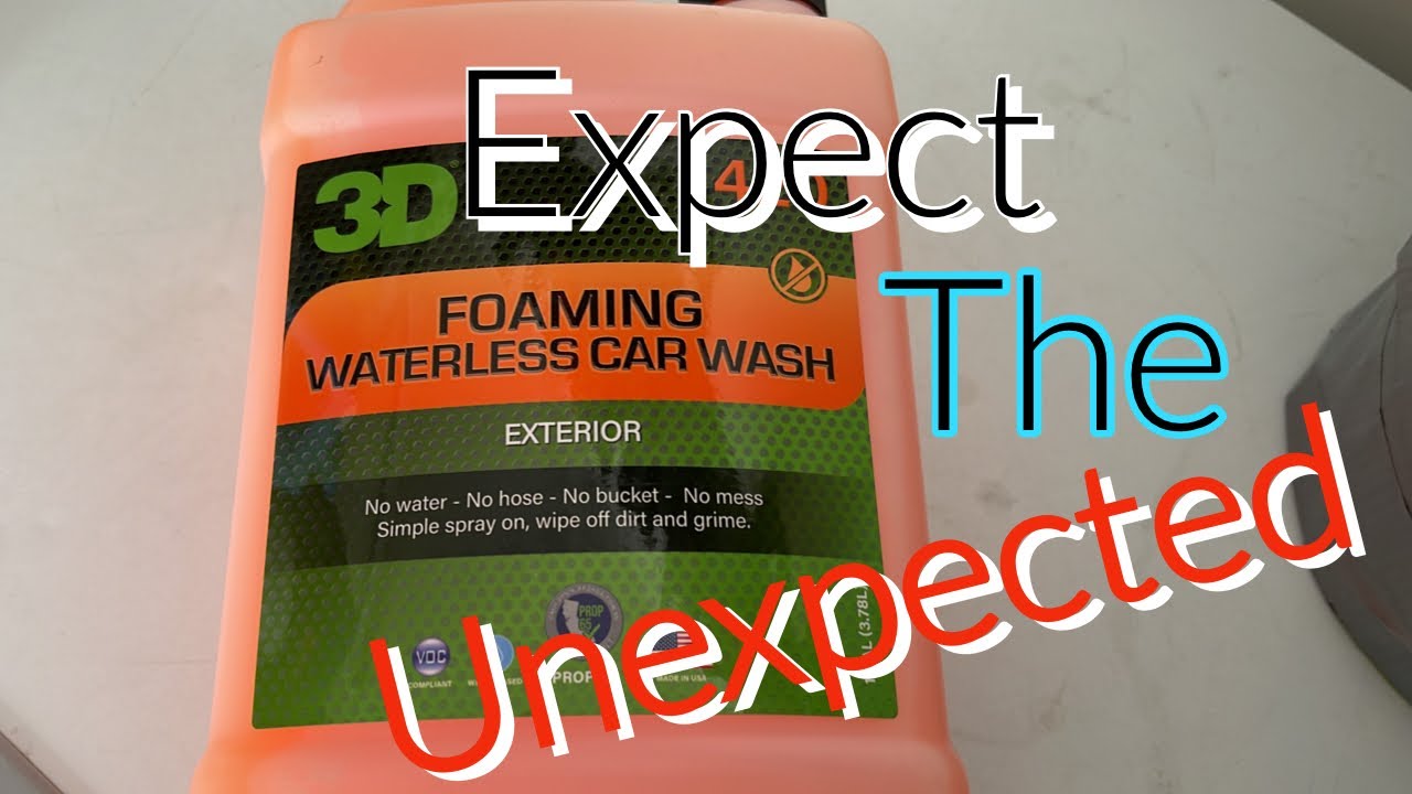 3D Foaming Waterless Wash/Auto Detailing/Car Washing/ Tesla