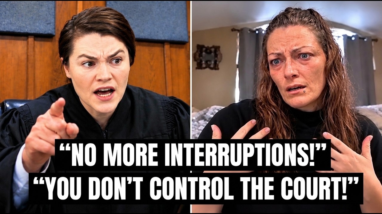 Mom Keeps Interrupting the Judge &mdash; Judge SHUTS DOWN Custody Chaos After Mom Challenges the Court