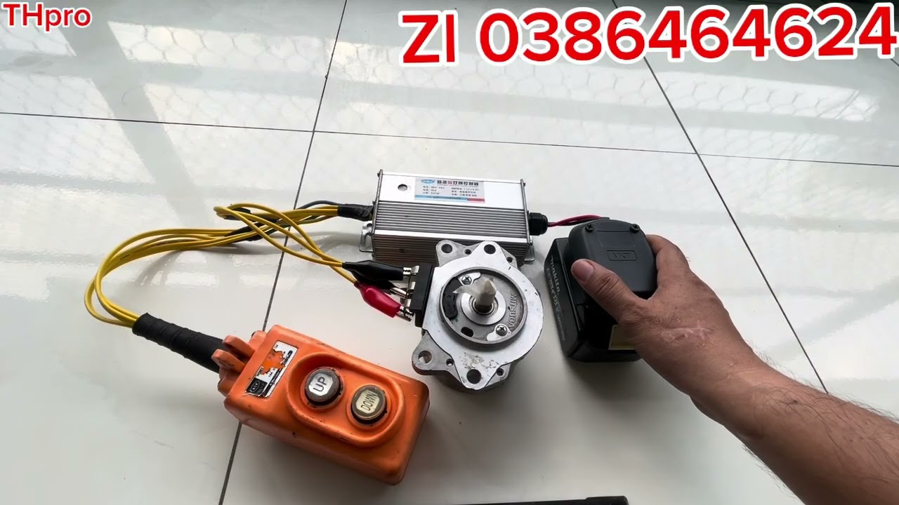 ngày 6 tháng 3, 2026 . Bộ tay điều khiển tời . Motor ko than