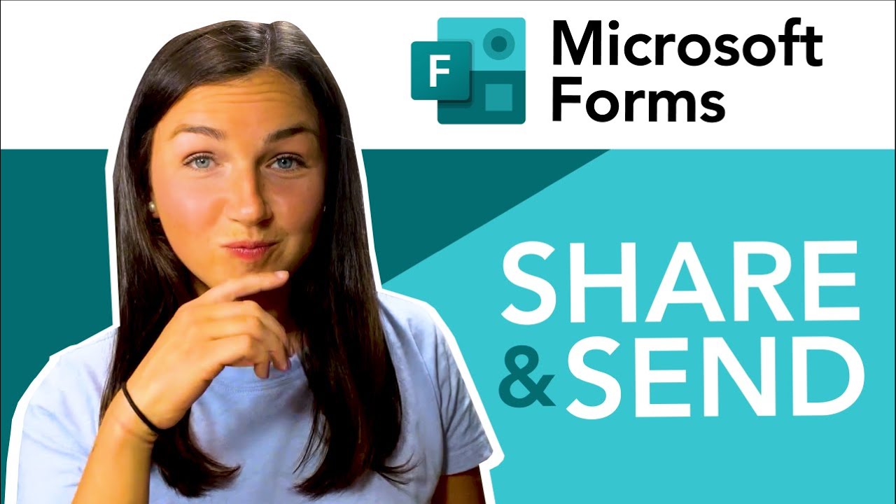 Как поделиться формой, опросом или ссылкой на тест Microsoft или отправить её &mdash; краткое руководст...