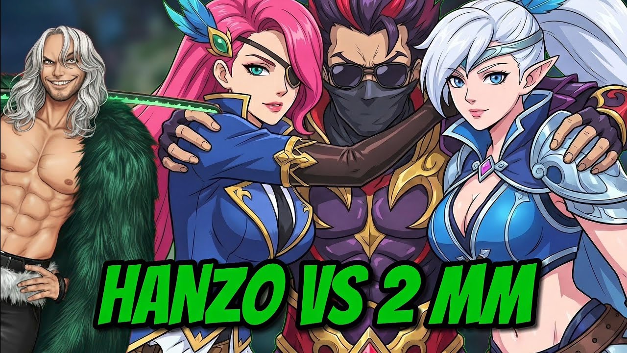 HANZO DI KEROYOK 2 MM!! Hanzo Build & Gameplay - Mobile Legends : Bang Bang Indonesia 
