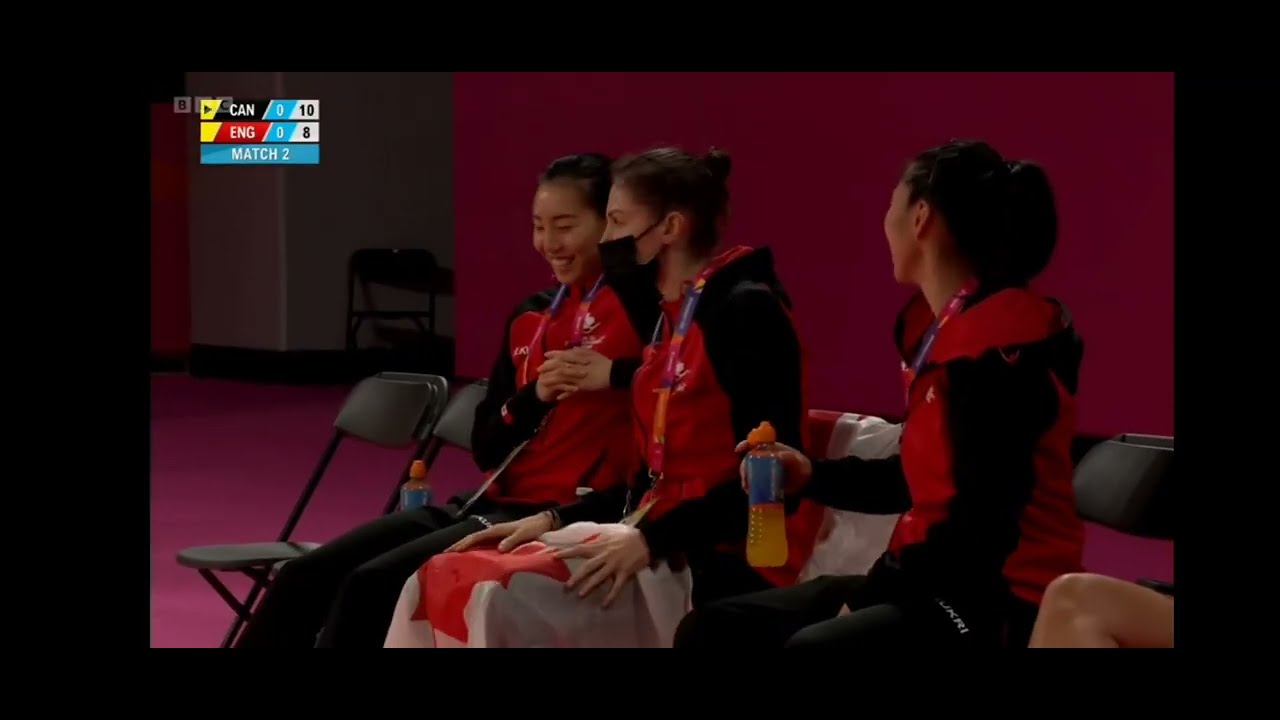 Brian Yang (CAN) vs Toby Penty (ENG)-July 2022 Commonwealth Games Team Event