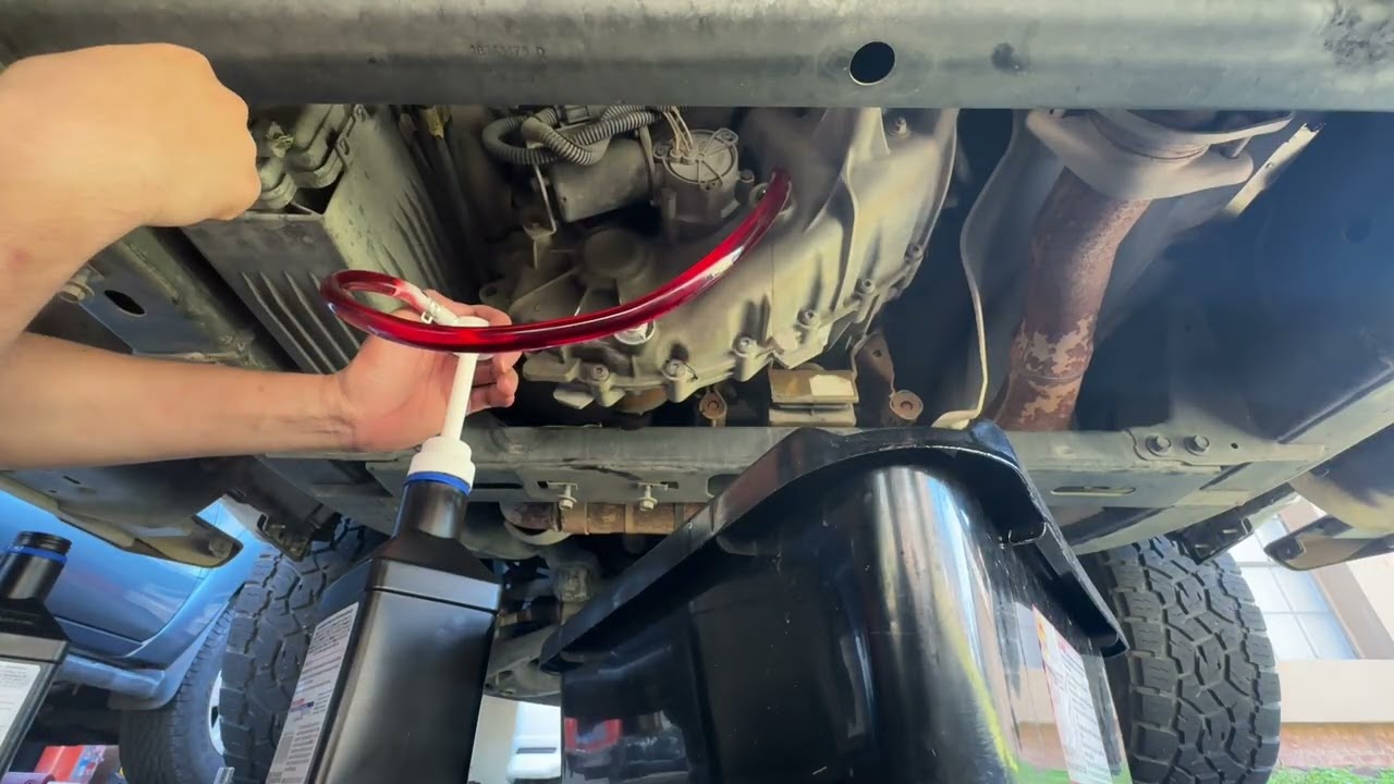 2018 f150 Transfer case fluid change (amsoil atf)
