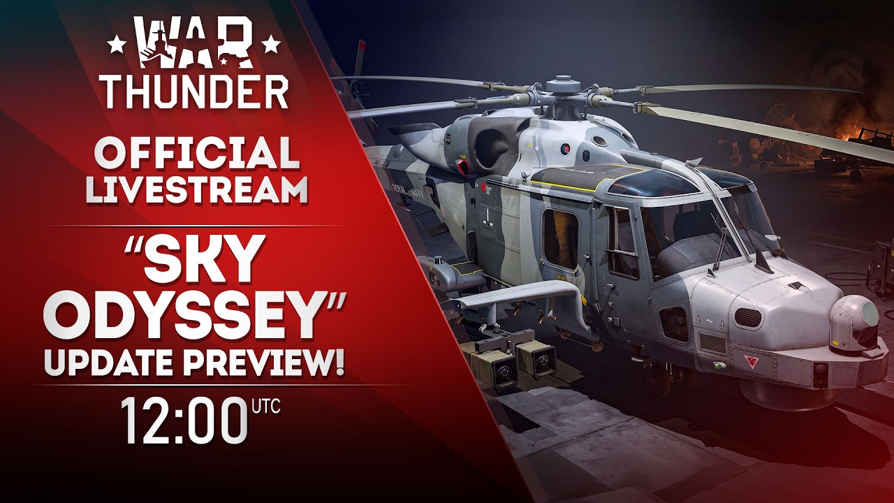 ПРЕВЬЮ ОБНОВЛЕНИЯ &laquo;Sky Odyssey&raquo; | Официальный канал War Thunder